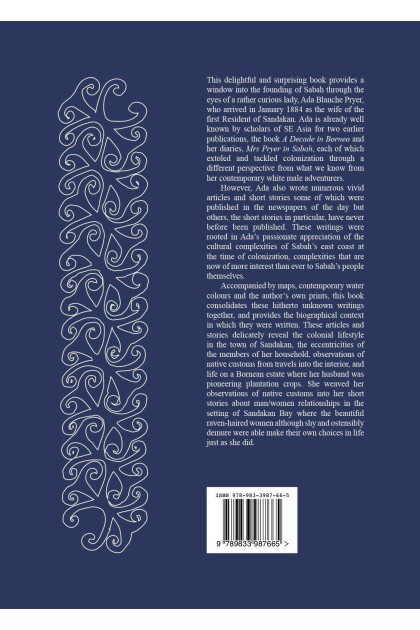 Sabah Book - Reflection of A Curious Victorian Lady In North Borneo: The Short Stories of Ada Blanche Pryer