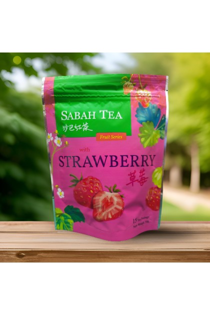 Sabah Tea Potbags: Fruit Series with Strawberry