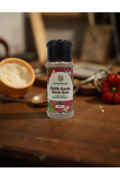 Dumowongi: Chili Garlic Herb Salt