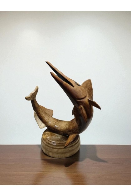 Wood carving - Replica Swordfish Wood carving - Replica Swordfish